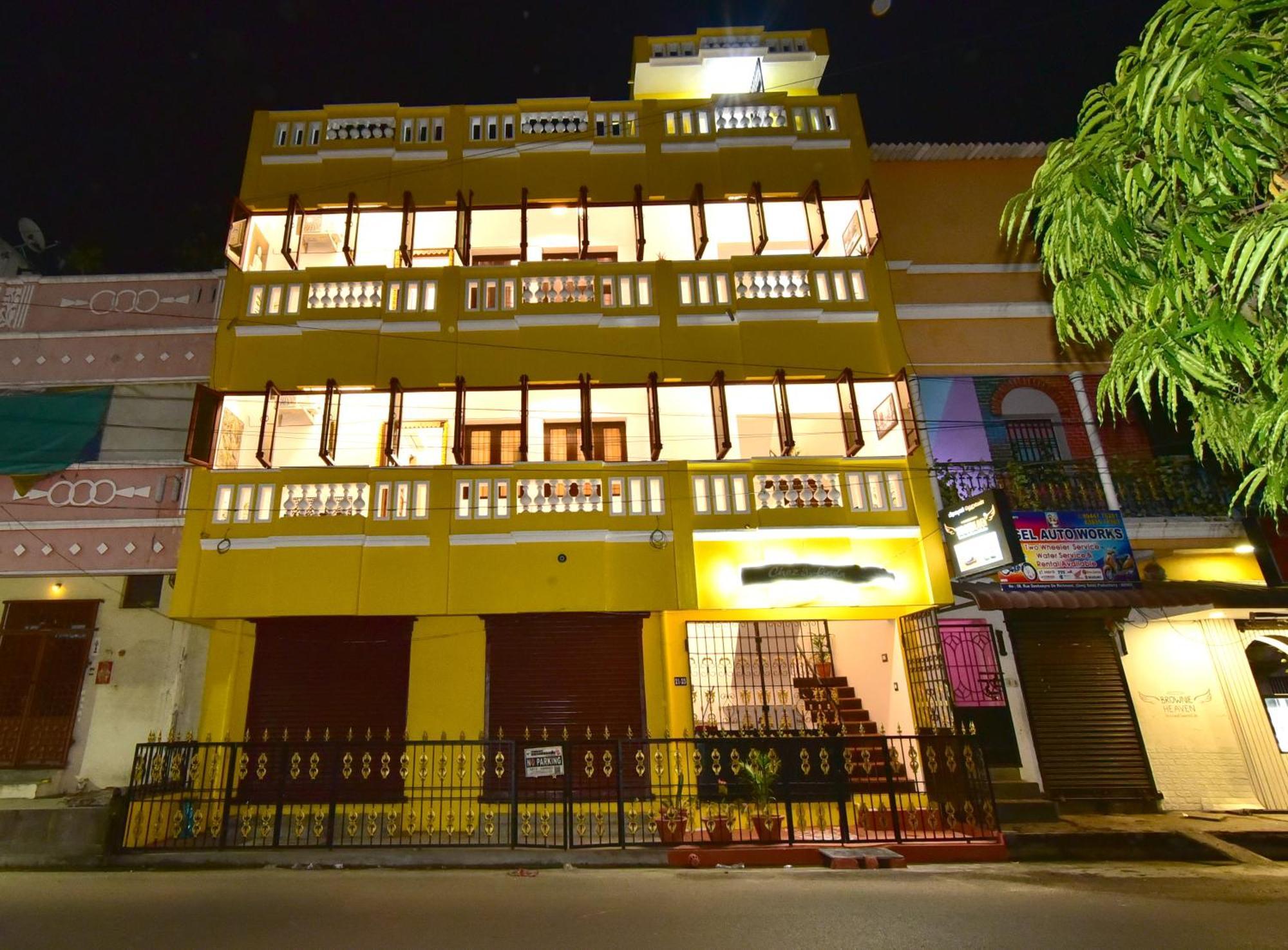 Chez Linda Home Stay Puducherry Zewnętrze zdjęcie
